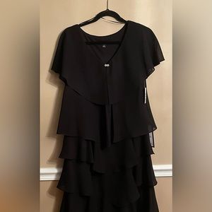 NWT SLNY black dress